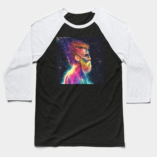 Source Connection Baseball T-Shirt by visionarysea